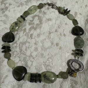 Elegant Silpada Green Beaded Necklace